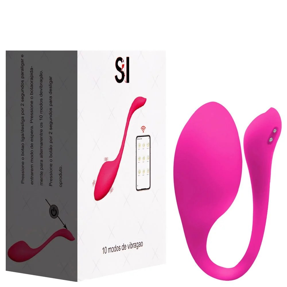Vibrador 10 Modos Aplicativo Bluetooth