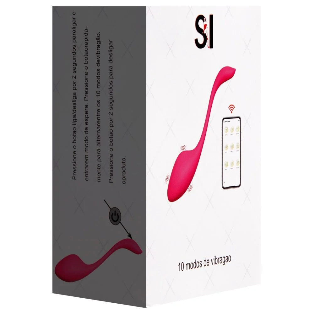 Vibrador 10 Modos Aplicativo Bluetooth