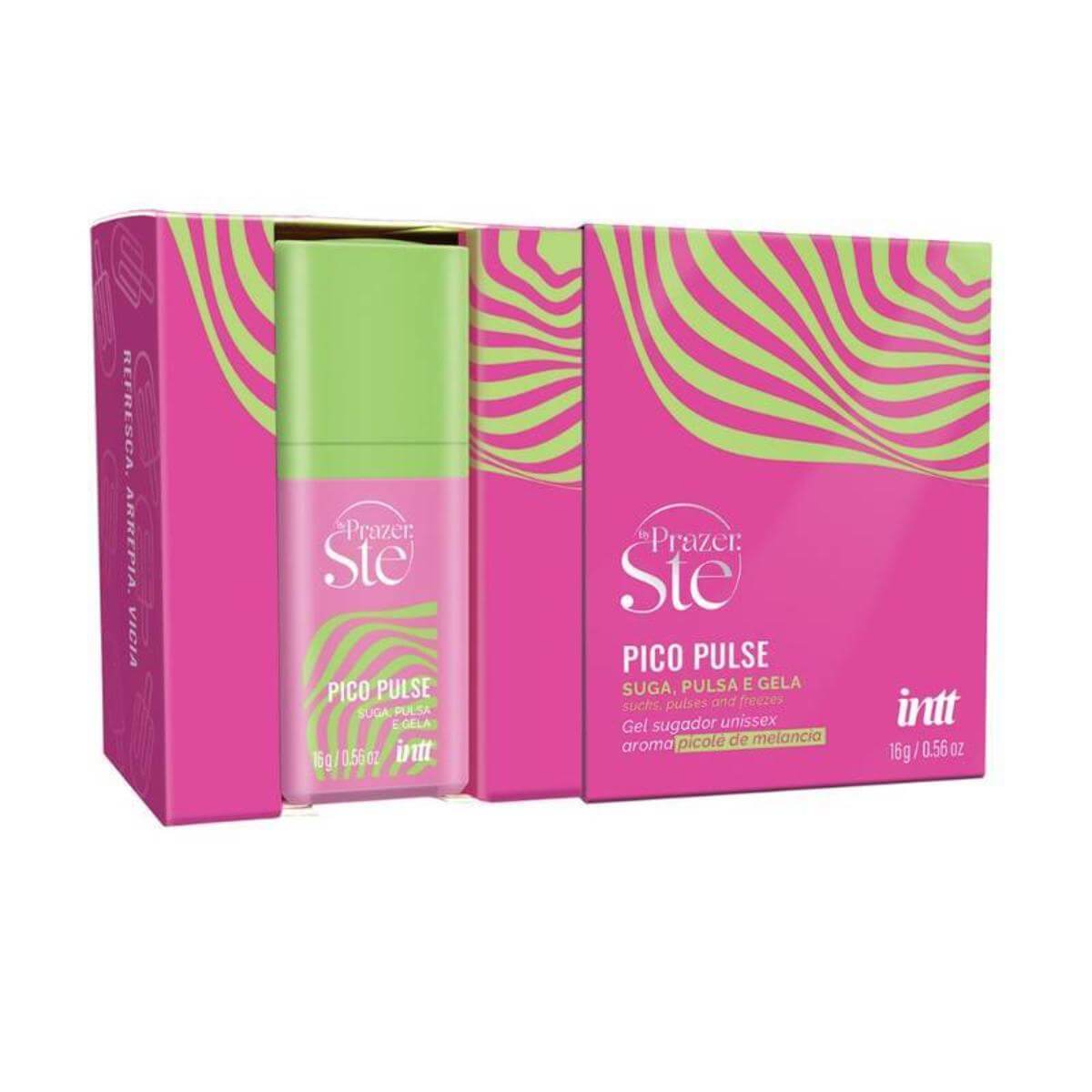 Gel Pico Pulse - Vibra, Gela, Suga e Pulsa Ref.9805