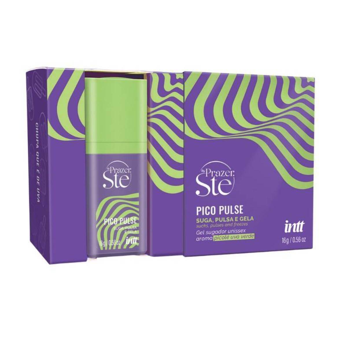 Gel Pico Pulse - Vibra, Gela, Suga e Pulsa Ref.9805