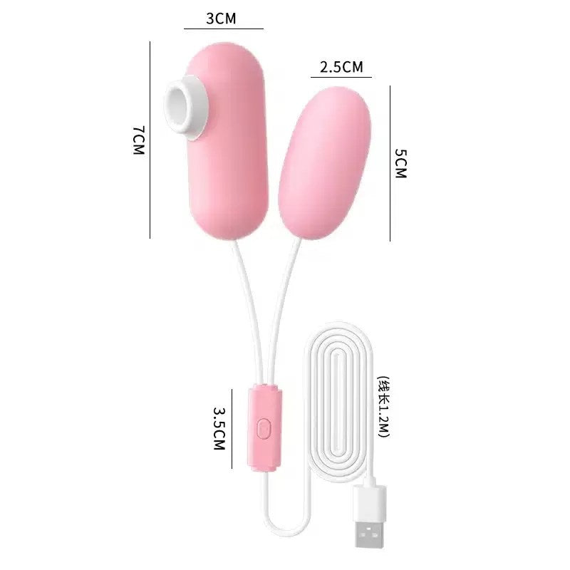Vibrador Bullet Duplo