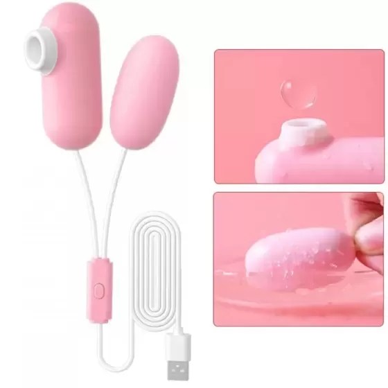 Vibrador Bullet Duplo