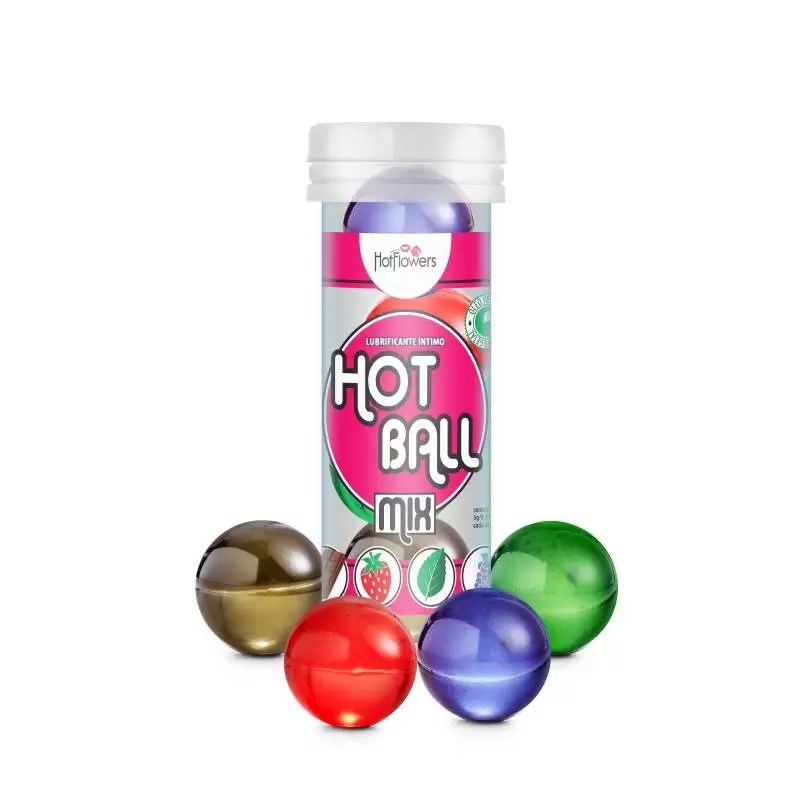 HOT BALL BJ MUITO – MIX – 4 UNID. -3 g cada