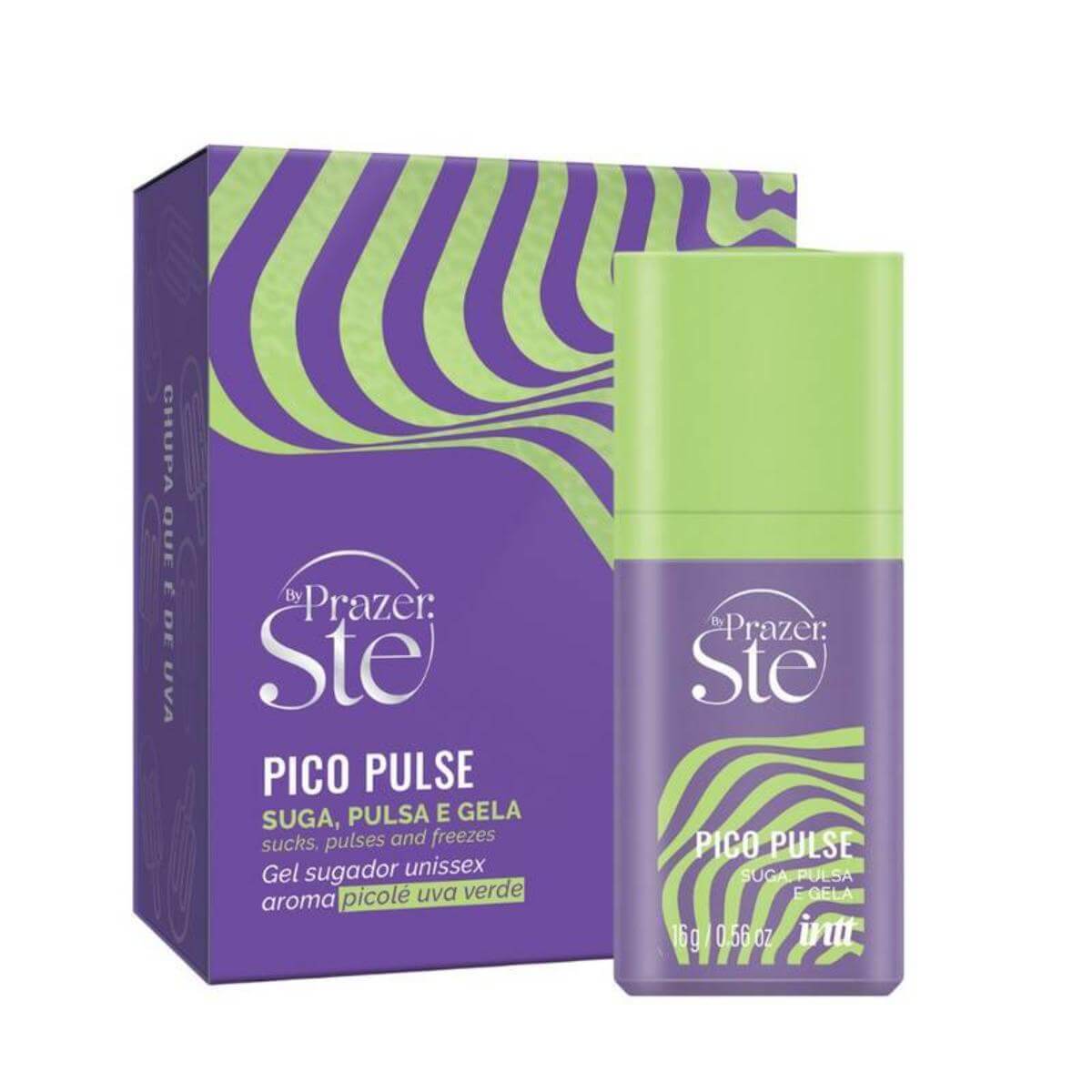 Gel Pico Pulse - Vibra, Gela, Suga e Pulsa Ref.9805