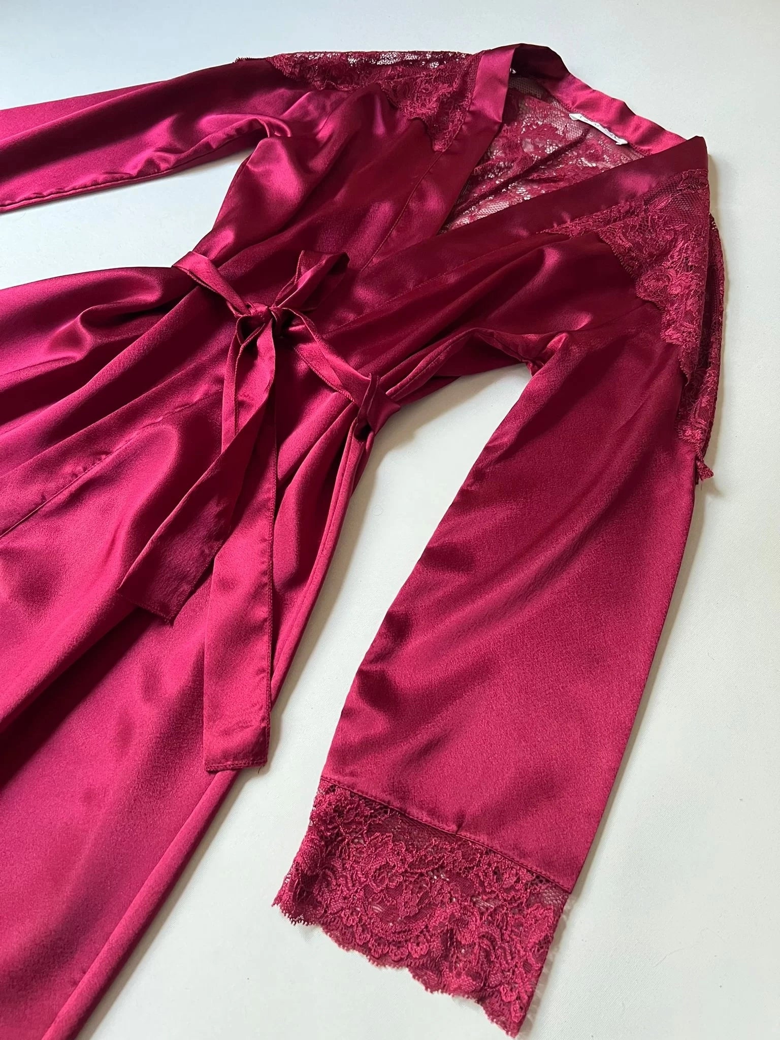 Conjunto Cetim de Renda 6 Peças