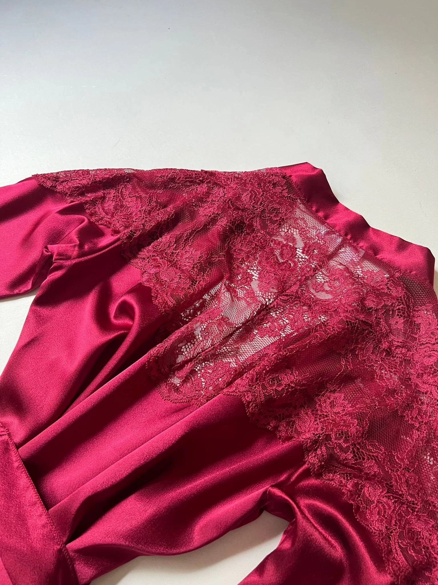 Conjunto Cetim de Renda 6 Peças