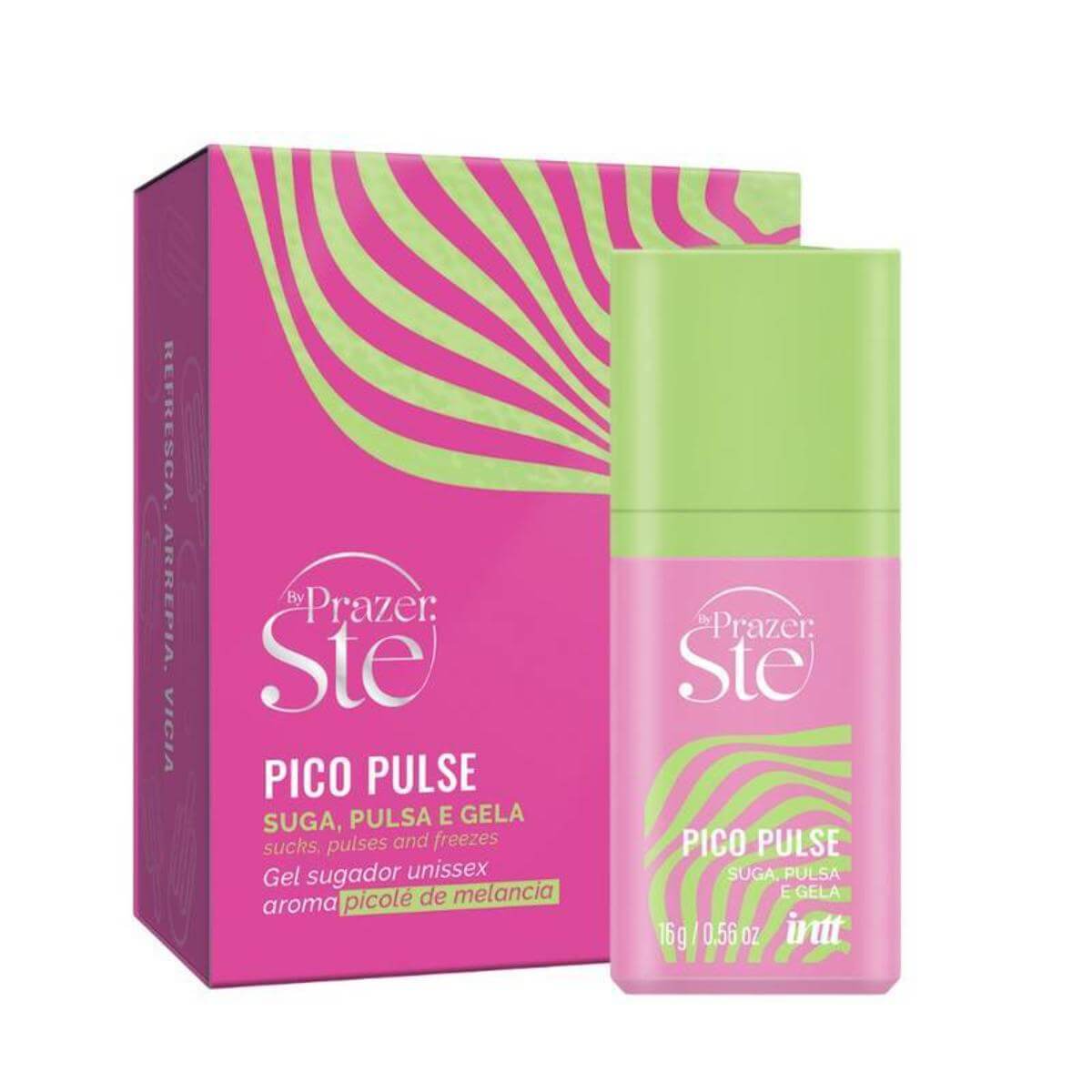 Gel Pico Pulse - Vibra, Gela, Suga e Pulsa Ref.9805