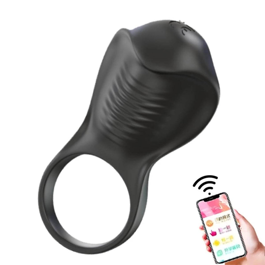 Anel Vibratório 9 Modos de Vibração - Contralado via APP Ref.11061