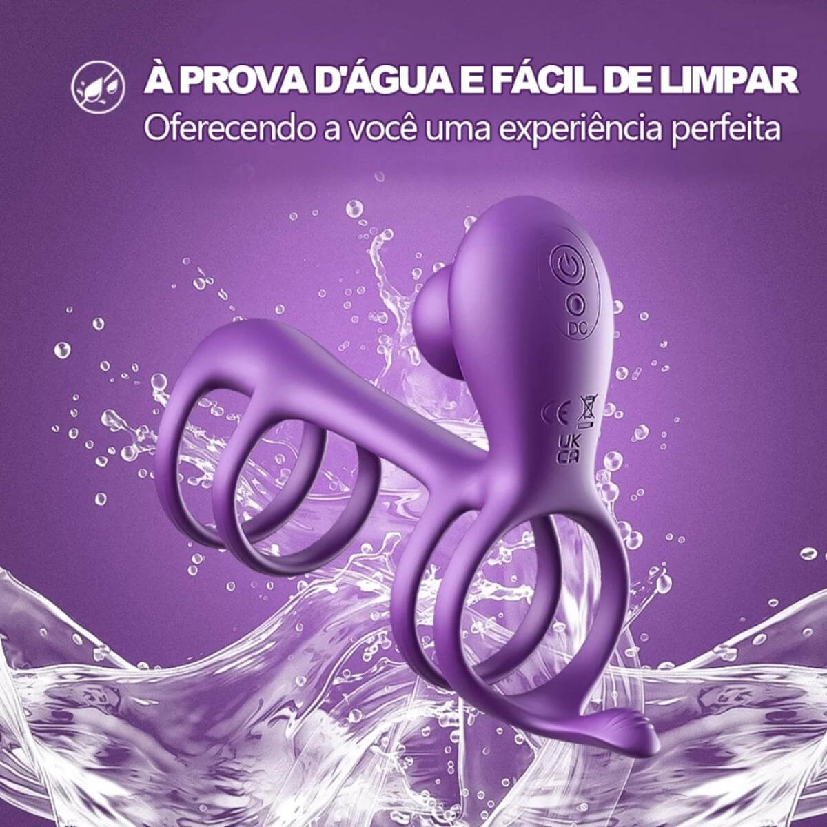 Anel Peniano Vibratório Duplo Ref.11067