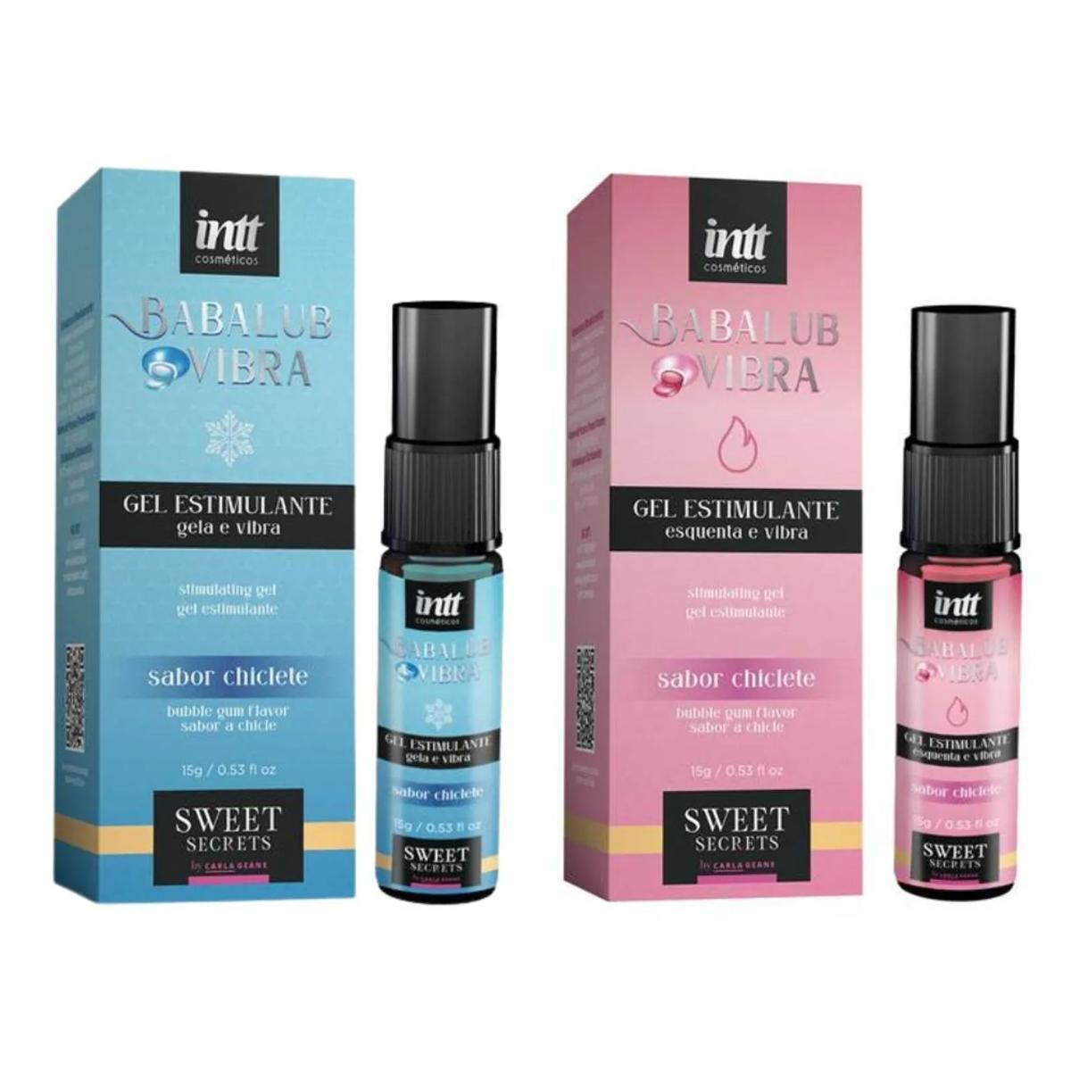 Excitante Beijável Babalub Sweet Secrets 15g Intt Ref.11090