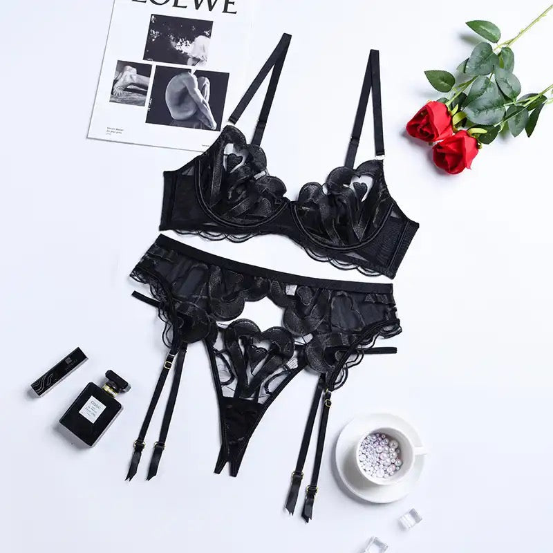 Lingerie Rosa Negra