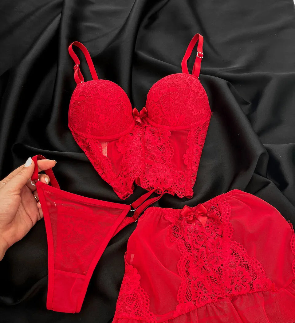 Conjunto Lingerie Amanda
